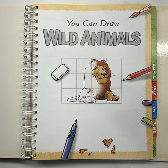 2008 You can Draw 8 books in 1 Over 80 drawings to master! Art book adults/kids - Picture 8 of 15